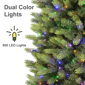Puleo International 7.5ft. Pre-Lit Kensington Fir Christmas Tree - image 4