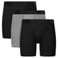 Mens Hanes Ultimate® 3pk. Boxer Briefs - Black/Grey - image 4