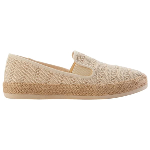 Womens Esprit Nadine Espadrille Fashion Sneakers - Cream Crochet