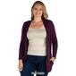 Plus Size 24/7 Comfort Apparel Lightweight Hooded Open Cardigan - image 4