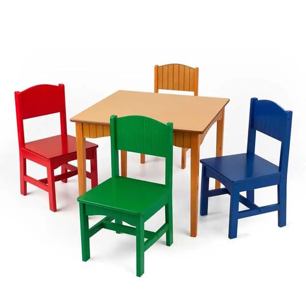 Nantucket Honey Table & Primary Chairs