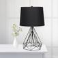 Lalia Home Studio Loft Geometric Wired Table Lamp w/Fabric Shade - image 3
