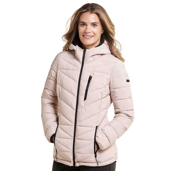 Womens Nautica Stretch Packable Jacket - image 