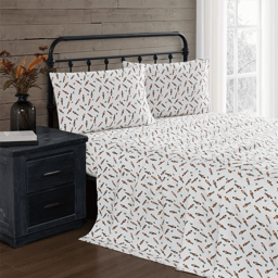 Truly Soft Nutcrackers Flannel Sheet Set