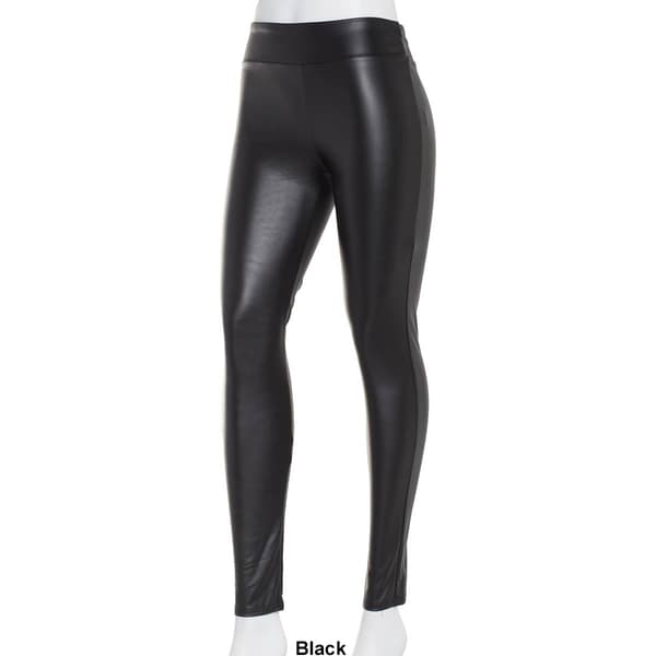 Onyx Faux Leather Leggings-FINAL SALE