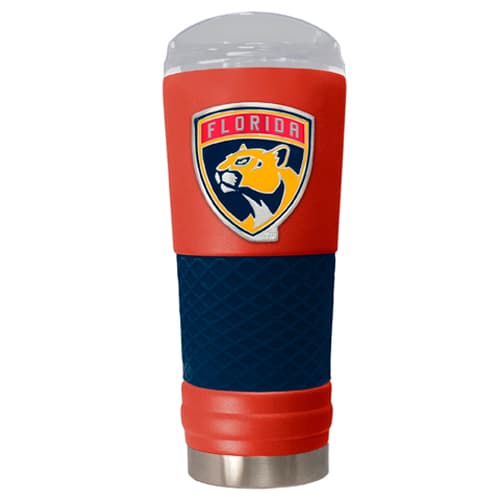 NHL Florida Panthers DRAFT Powder Coated Stainless Steel Tumbler - image 