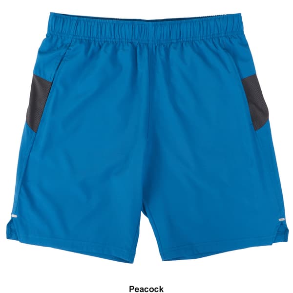 Mens RBX Stretch Woven Back Zipper Shorts