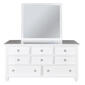 Tamarack White Dresser - image 1