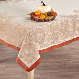 Fall Country Engineered Jacquard Tablecloth