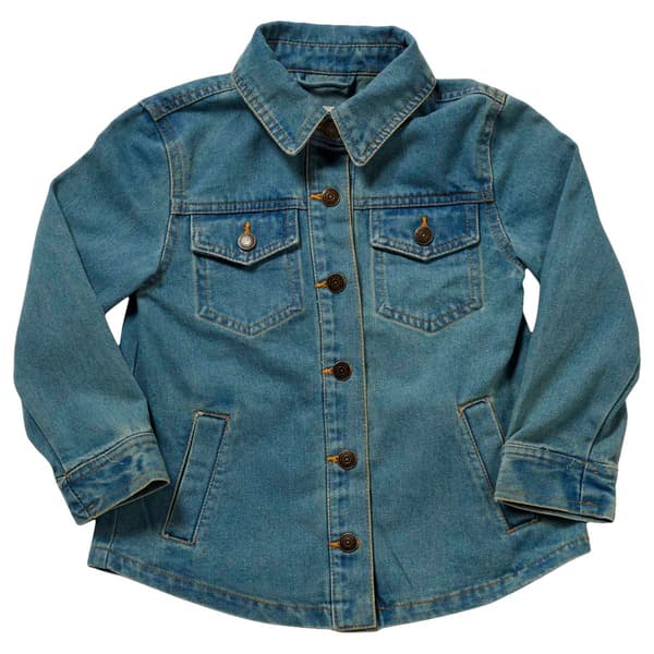 Girls &#40;4-6x&#41; Urban Republic Denim Shacket - image 