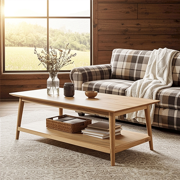 Fairway Avenue Home™ Solid Acacia Coffee Table