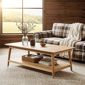 Fairway Avenue Home™ Solid Acacia Coffee Table - image 3