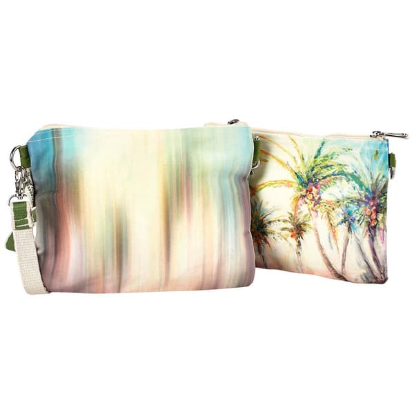 Sun ''N'' Sand Palms N/S Watercolor Crossbody