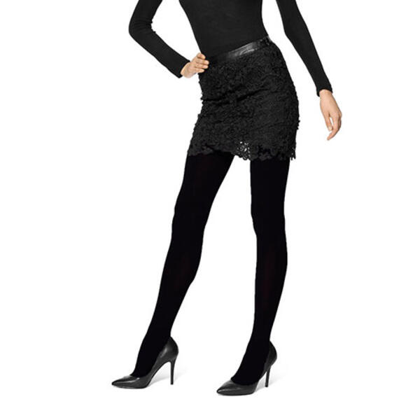 Womens HUE&#40;R&#41; Blackout Tights with Tummy Control - image 
