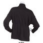 Womens Nine West Active Fleece Hi Neck Cinched Waist Pullover Top - image 2