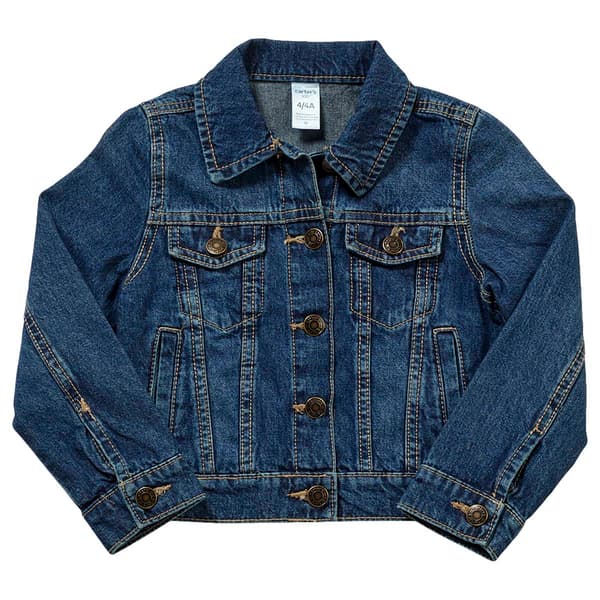 Girls &#40;4-6x&#41; Carter's&#40;R&#41; Denim Jacket - image 