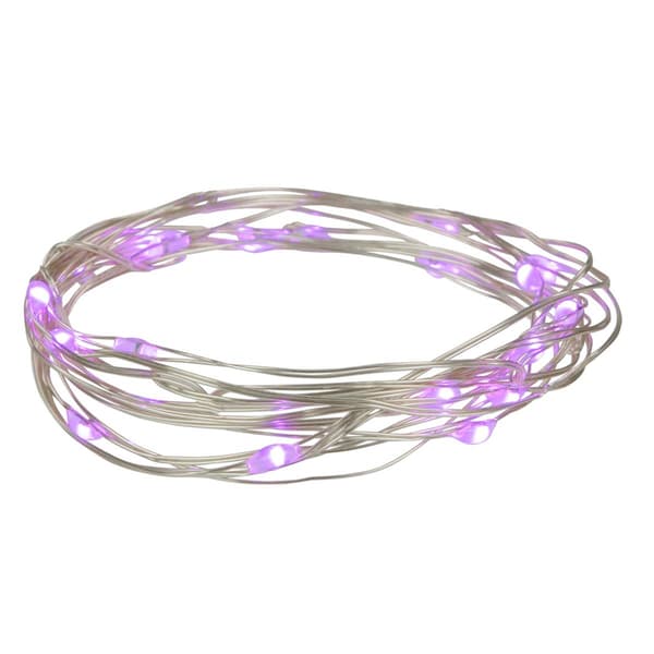 Northlight Seasonal 20ct. Purple LED Micro Fairy Christmas Lights