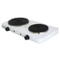 MegaChef Electric Portable Lightweight Dual Burner Cooktop - image 3
