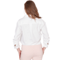 Womens Emaline Enchanted Bloom 3/4 Sleeve Button Front Blouse - image 1