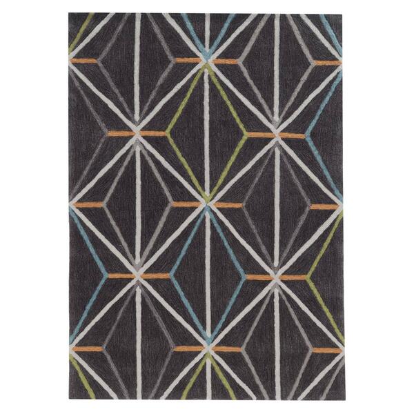 Linon Trio Collection Prisma Rectangle Accent Rug - 2x3 - image 