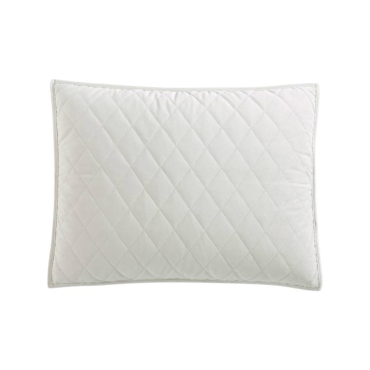 Vera Wang Diamond Velvet Quilt Set