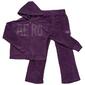 Girls &#40;7-12&#41; Aeropostale Velour Rhinestone Jacket & Cargo Pants - image 1