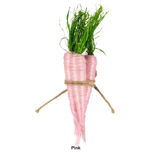 Northlight Seasonal Straw Carrot Bundle Easter Décor - Set of 3