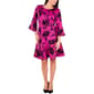 Womens NY Collection 3/4 Sleeve Flounce Hem Knit Dress - image 1