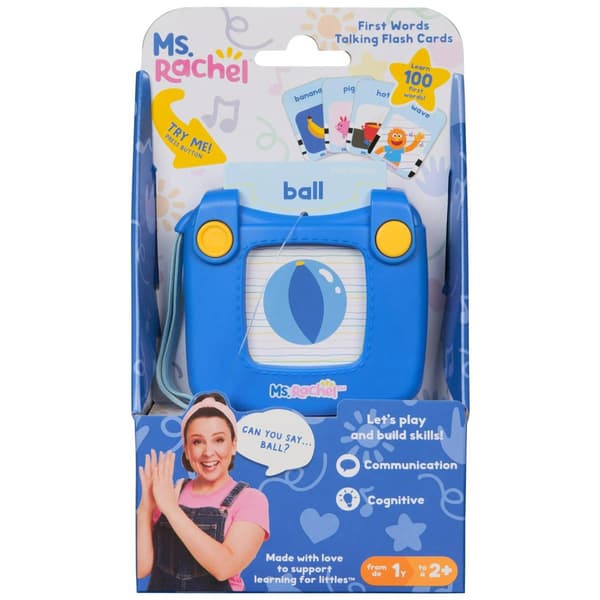 Spin Master Ms. Rachel 1st Words Talking Flash Cards