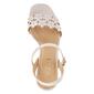 Womens XOXO Luis Wedge Slingback Sandals - image 3