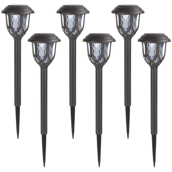 Northlight Seasonal Lantern Style LED Pathway Markers - Set of 6 - image 