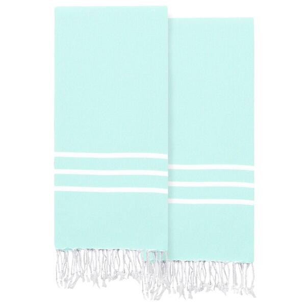 Linum Home Textiles Alara Pestemal Beach Towel - Set of 2 - image 