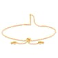 Nova Star® Gold-Plated 1/10ctw. Lab-Grown Diamond L Bolo Bracelet - image 2