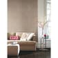 RoomMates&#174; Taupe & Gold Faux Grasscloth Peel & Stick Wallpaper - image 3