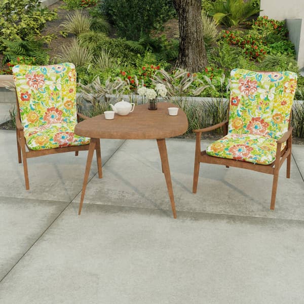 Jordan Manufacturing Sun River Garden High Back Chair Cushion