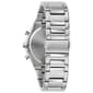 Mens Caravelle Stainless Steel Grey Dial Chrono Watch - 43A158 - image 2