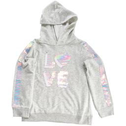 Girls (7-16) BTween(R) Long Sleeve Flip Sequin Love Hoodie