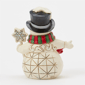 Jim Shore Heartwood Creek Snowman Snowflake Staff Mini Figurine - image 3
