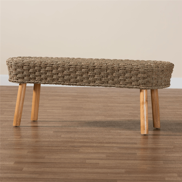 bali & pari Denver Modern Bohemian Accent Bench