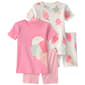 Toddler Girl Carter''s Ice Cream Snug Fit 4pc. Pajama Set - Pink/ - image 1