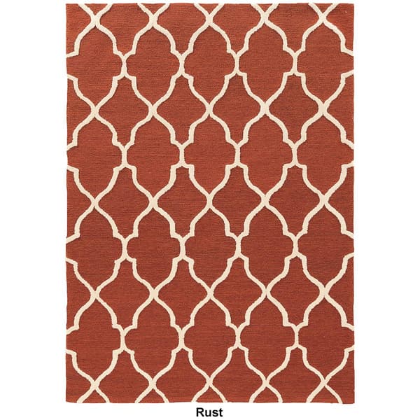 Linon Trio Collection Geometric Accent Rug - 2x3