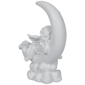 Northlight Girl Cherub Laying on Crescent Moon Statue - image 5