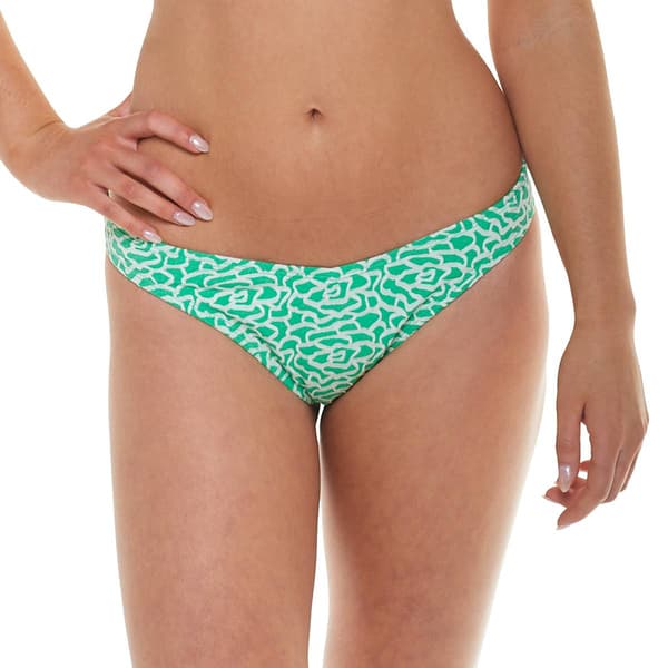 Juniors California Sunshine V-Front Bikini Swim Bottoms - image 