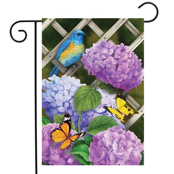 Briarwood Lane Hydrangea Garden Flag - image 
