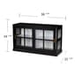 Southern Enterprises Byward Curio Cabinet - image 5