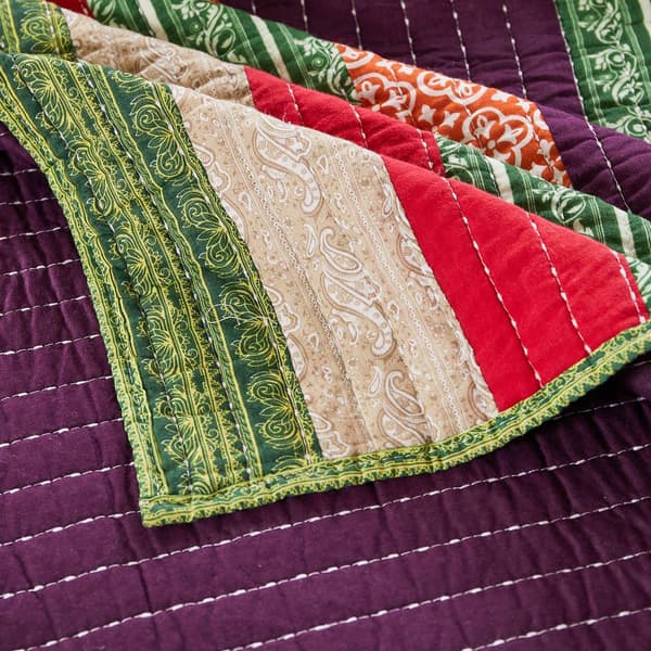 Greenland Home Fashions&#8482; Marley Boho Stripes Quilt Set