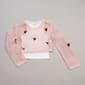 Girls (7-16) No Comment Long Sleeve Ice Cream Mesh 2Fer Top - image 2