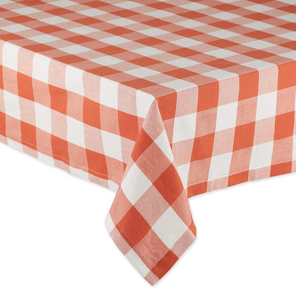DII(R) Design Imports Buffalo Check Tablecloth - image 