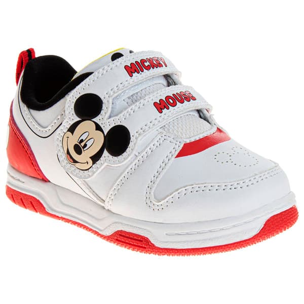 Little Boys Disney Mickey Mouse Sneakers - image 