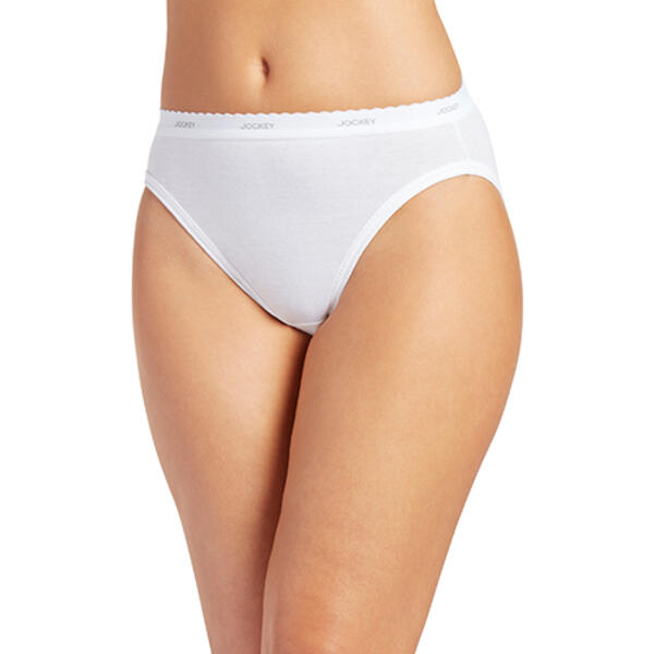 Womens Jockey&#40;R&#41; Classics 3pk. French High Cut Panties 9480 - image 